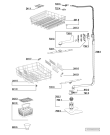 Схема №1 ADG 151/4 с изображением Холдер для посудомойки Whirlpool 480140100345