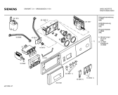 Схема №1 WM50300GB, SIWAMAT C11 с изображением Панель управления для стиралки Siemens 00350145