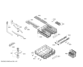 Схема №1 SMS43E08TR с изображением Панель управления для посудомойки Bosch 00704775