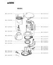 Схема №1 88261A с изображением Крышка для электрокофемашины Seb MS-7452055