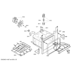 Схема №3 3HF508B с изображением Внешняя дверь для электропечи Bosch 00472596