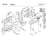 Схема №1 SN56502NL с изображением Панель для посудомойки Siemens 00271982