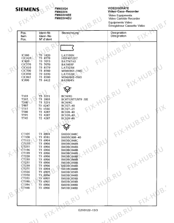 Схема №7 FM633V4 с изображением Инструкция по эксплуатации для телевизора Siemens 00530678