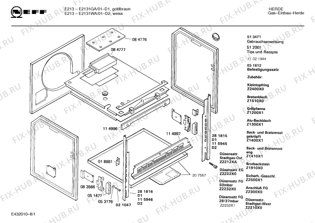Схема №2 195307579 JOKER 245 A CLOU с изображением Переключатель для духового шкафа Bosch 00029557