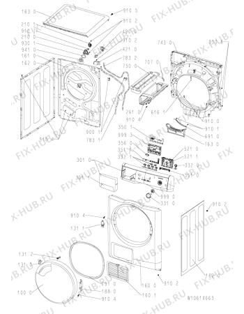 Схема №2 TRKA-HP 7682 с изображением Микромодуль для стиралки Whirlpool 481010576567