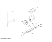 Схема №3 KGN39SQ10R с изображением Дверь для холодильника Bosch 00714271