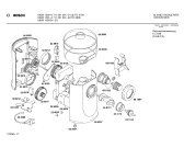 Схема №1 0711301001 MGM1501 с изображением Элемент корпуса Bosch 00086905