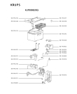 Схема №1 KJ700051/3Q с изображением Микротермостат для электрофритюрницы Krups SS-991970