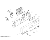Схема №1 S44T57W0EU с изображением Передняя панель для посудомоечной машины Bosch 00440394
