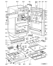 Схема №1 IKU 158-4 с изображением Дверь для холодильной камеры Whirlpool 481244078293