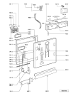 Схема №1 GSXK 7593/2 с изображением Панель для посудомойки Whirlpool 481245372798