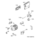 Схема №2 F35000VI1P с изображением Микромодуль для посудомойки Aeg 973911439010068