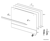 Схема №1 OV19 802-451-93 с изображением Дверца для электропечи Electrolux 3578708194