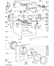 Схема №1 AWM 241 с изображением Обшивка для стиральной машины Whirlpool 481245319497