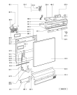 Схема №1 ADP 971/3 GRM с изображением Панель для посудомойки Whirlpool 481245370346