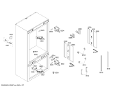 Схема №2 B36IT71NNP с изображением Крепеж для холодильника Bosch 00247634