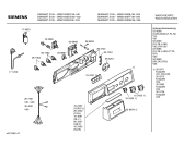 Схема №1 WM21050FF SIWAMAT 2105 с изображением Панель управления для стиралки Siemens 00355738