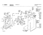 Схема №2 SPS6021II с изображением Панель для электропосудомоечной машины Bosch 00270883