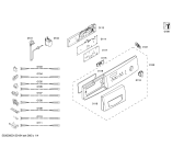 Схема №1 WAE16260IL с изображением Панель управления для стиральной машины Bosch 00668694