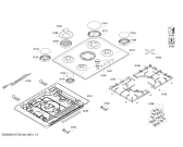 Схема №1 PCQ715A80V 4G+1W BO70F IH5 с изображением Рассекатель горелки для духового шкафа Bosch 00655228