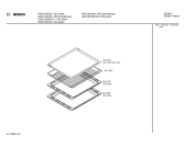 Схема №2 HEN100A с изображением Панель для духового шкафа Bosch 00284748