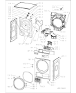 Схема №1 WSF10AB с изображением Ручка (крючок) люка для стиралки Whirlpool 481010885103