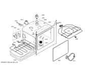 Схема №1 HEN760640 с изображением Панель управления для электропечи Bosch 00449817