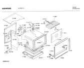 Схема №1 HB320016 с изображением Стеклянная полка для духового шкафа Siemens 00203425
