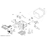 Схема №3 HBC86K760N с изображением Панель управления для плиты (духовки) Bosch 00445957