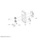 Схема №2 4WGB219 с изображением Панель управления для микроволновой печи Bosch 00670873