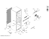 Схема №3 KGE362W4A Bosch с изображением Дверь морозильной камеры для холодильной камеры Bosch 00777985