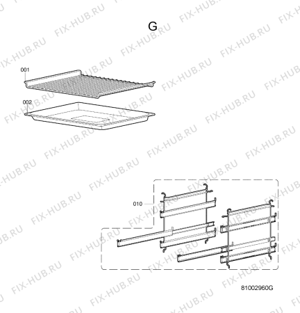 Схема №1 BTG 7602/1 IN с изображением Панель для плиты (духовки) Whirlpool 480121103093