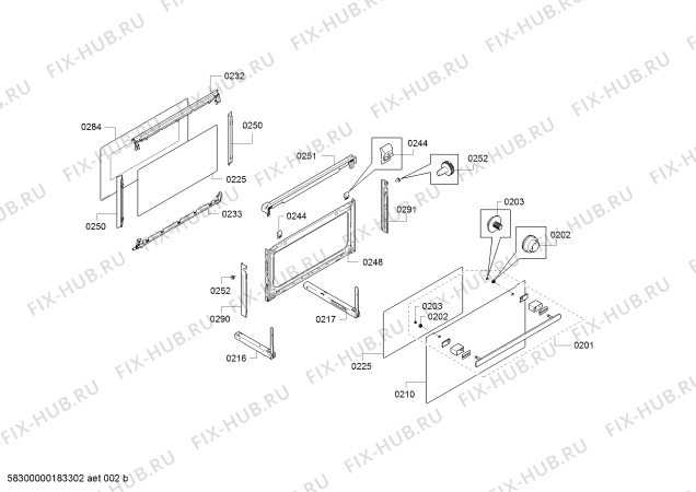 Схема №3 C28CT24N0 CCT 2824 N MC с изображением Направляющая ComfortFlex для плиты (духовки) Bosch 00577695