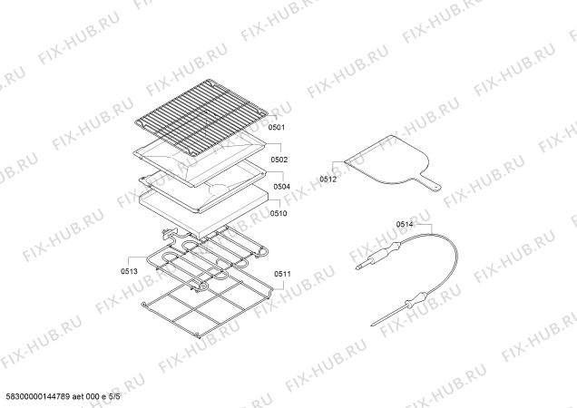 Схема №1 BO250101 с изображением Панель для плиты (духовки) Bosch 00681116