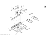 Схема №4 HSG2060AME с изображением Ручка конфорки для духового шкафа Bosch 00618239