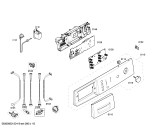 Схема №1 WAE28170FG Bosch Maxx 7 с изображением Панель управления для стиралки Bosch 00671630