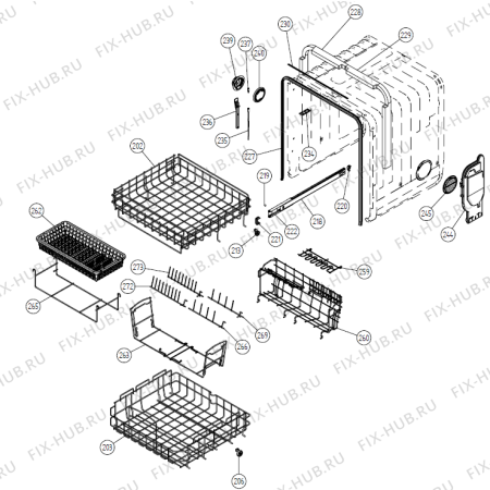 Схема №2 D3730 AU   -Titanium FI (336832, DW20.4) с изображением Сенсорная панель для посудомоечной машины Gorenje 342711