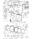 Схема №1 WAB 8900-B с изображением Рукоятка для стиралки Whirlpool 481249878698
