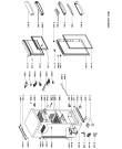 Схема №1 ARZ 904/H/SILVER с изображением Дверца для холодильника Whirlpool 481241618193