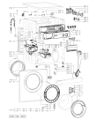 Схема №2 AWV 068/3 с изображением Декоративная панель для стиралки Whirlpool 481245213398