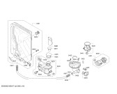 Схема №2 SMS63N22EU SuperSilence с изображением Силовой модуль запрограммированный для посудомоечной машины Bosch 12015475