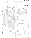 Схема №1 LSV66AIX (F024982) с изображением Обшивка для посудомоечной машины Indesit C00081608