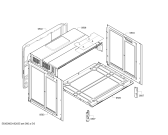 Схема №2 ZEO32F3151 с изображением Фронтальное стекло для духового шкафа Zelmer 00713939