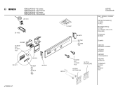Схема №1 HBN522AFN с изображением Панель управления для плиты (духовки) Bosch 00351057