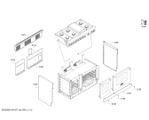 Схема №3 PRD486NLHC с изображением Труба для плиты (духовки) Bosch 00618024