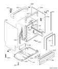 Схема №2 F55412VI0 с изображением Блок управления для посудомойки Aeg 973911076039024