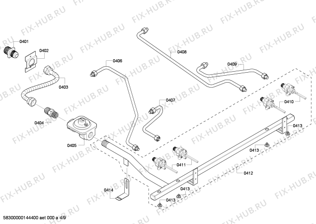 Схема №2 PRD304EG Thermador с изображением Держатель для духового шкафа Bosch 00684566