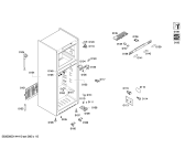 Схема №2 KDN40A20 с изображением Корпус для холодильной камеры Bosch 00612921