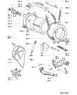 Схема №1 AWP 018 с изображением Ручка (крючок) люка для стиралки Whirlpool 481949878304