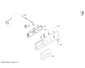 Схема №3 WTE84382FF с изображением Панель управления для сушильной машины Bosch 00702084